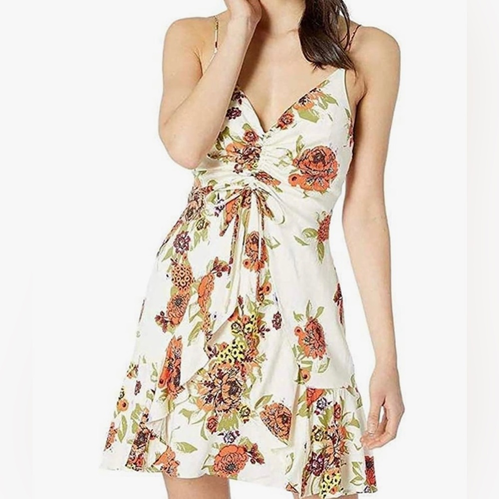 Free People Happy Hearts Mini Dress